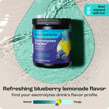 Electrolyte Recovery Plus Powder (Sugar-Free) Key Nutrients