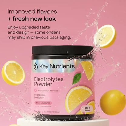 Electrolyte Recovery Plus Powder (Sugar-Free) Key Nutrients