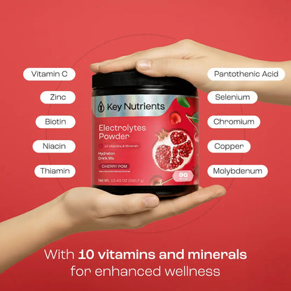 Electrolyte Recovery Plus Powder (Sugar-Free) Key Nutrients