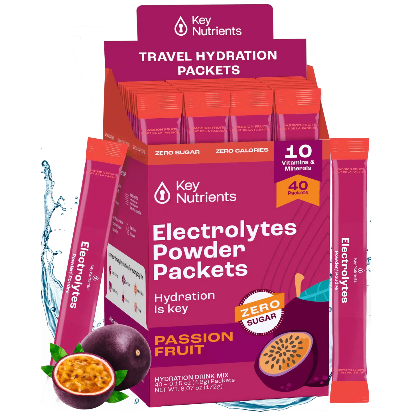 Electrolyte Recovery Plus Powder (Sugar-Free) Key Nutrients