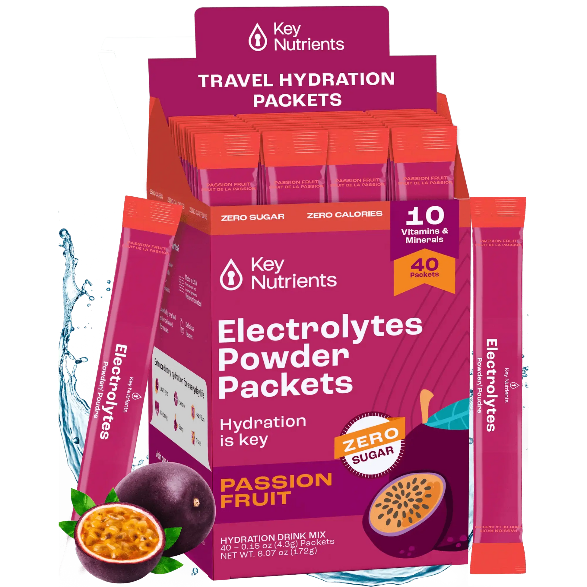 Electrolyte Recovery Plus Powder (Sugar-Free) Key Nutrients