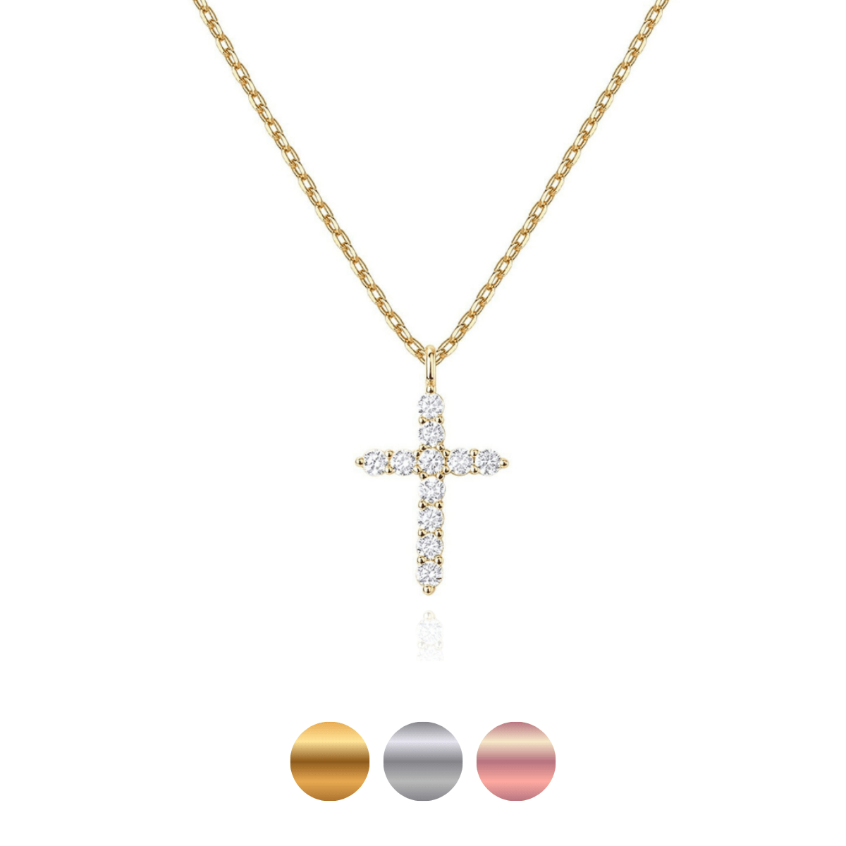Faith Vermeil Necklace - Cozy Notes Coffee Co