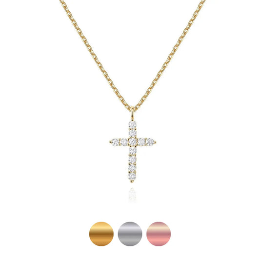 Vermeil Faith Necklace - Elegant Jewelry Piece Brook & Bloom