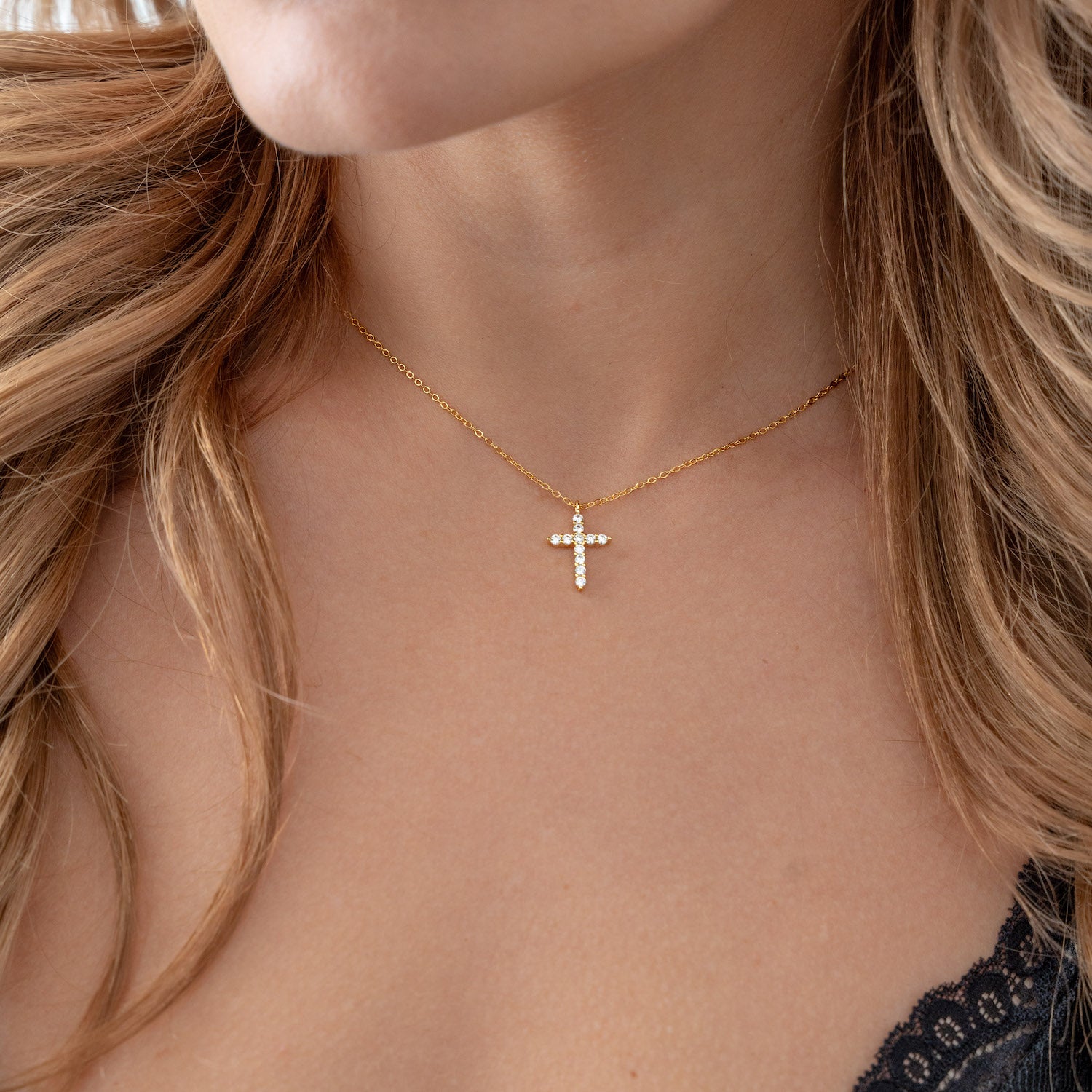 Faith Vermeil Necklace - Cozy Notes Coffee Co