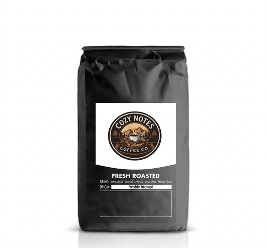 30-Serving Instant Coffee Pouch – Resealable Bag - Cozy Notes Coffee Co