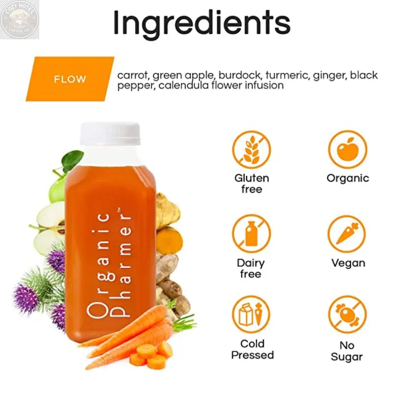 Flow Botanical Beverage Pack - Wellness & Vitality Organic Pharmer