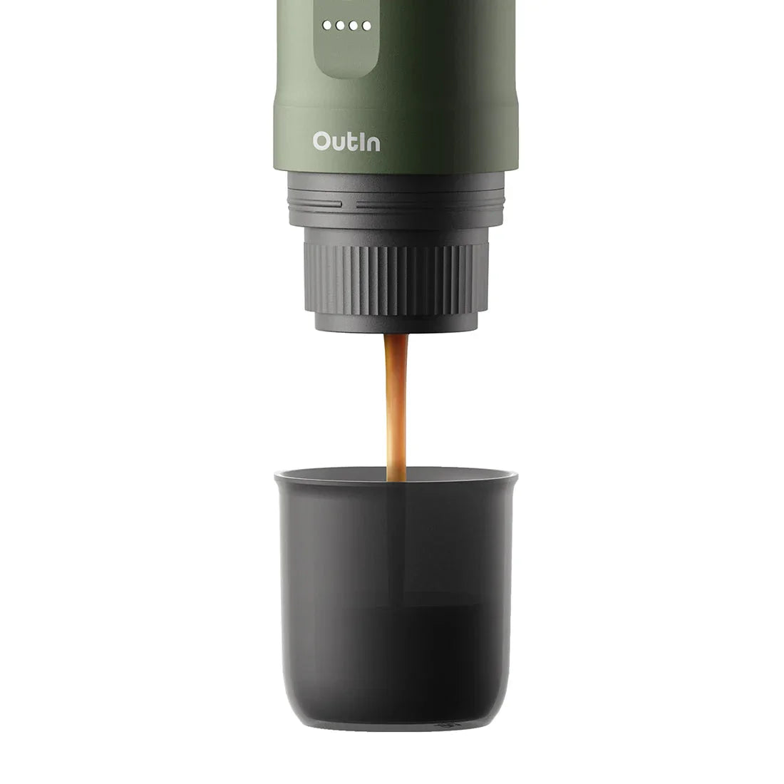 OutIn Nano Espresso Maker — Forest Green
