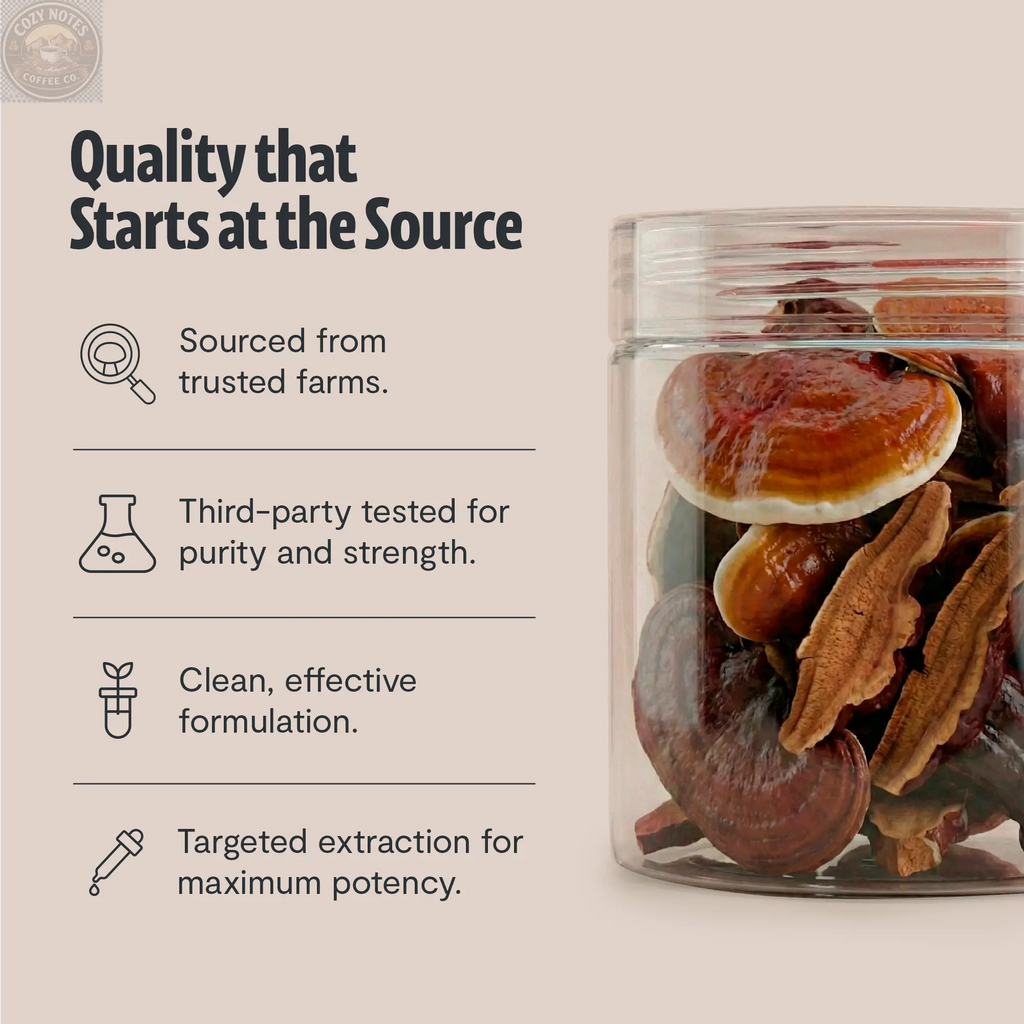 Organic Reishi Mushroom Powder FreshCap Mushrooms