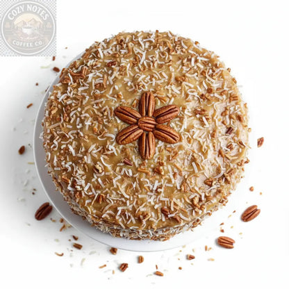 Andy Anand Sugar-Free German Chocolate Cake, 2.4 lb – Belgian Cocoa, Coconut-Pecan Filling, Keto & Diabetic-Friendly Birthday Gift Box Andyanand