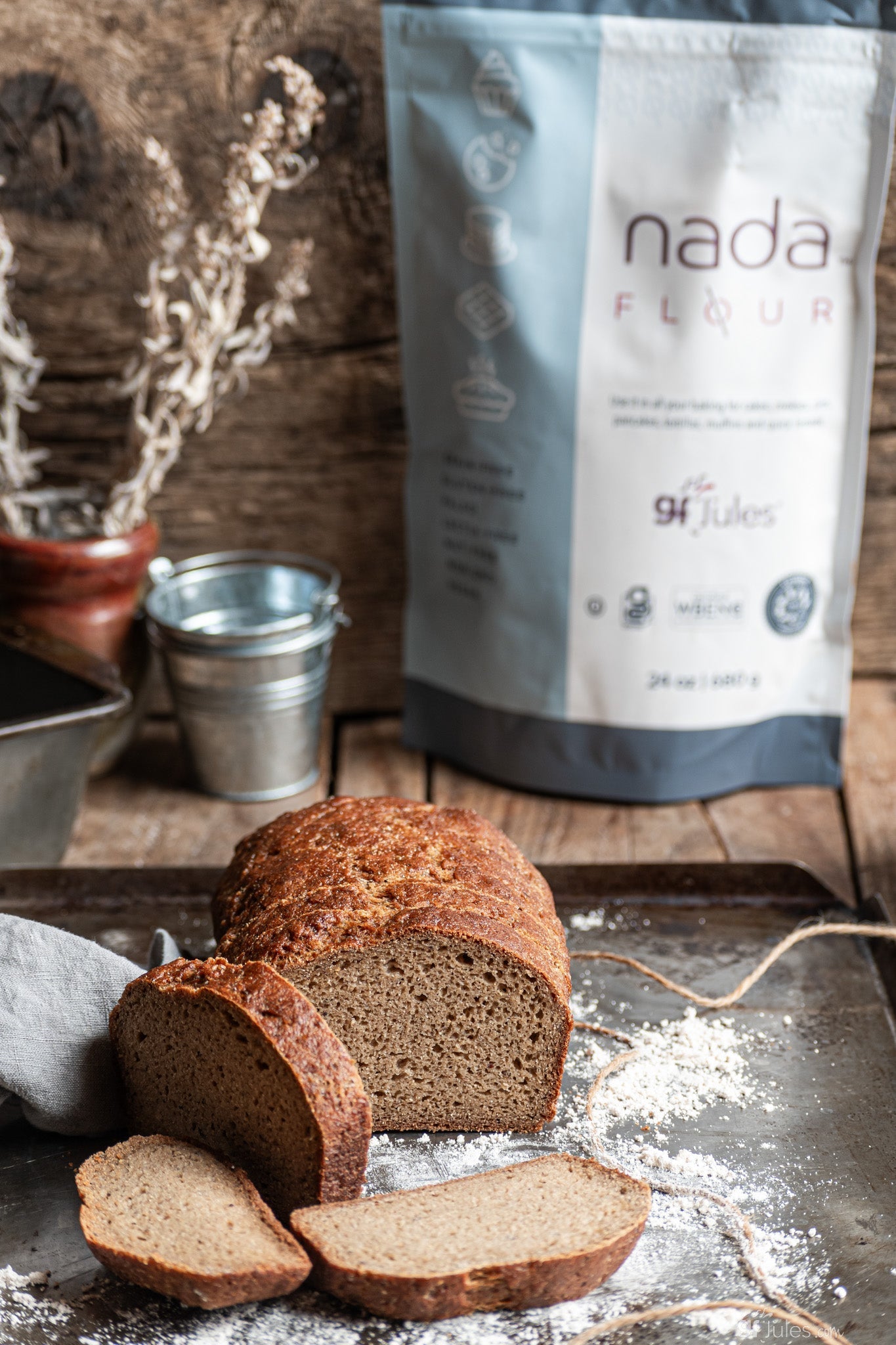 gfJules NADA Flour - Cozy Notes Coffee Co