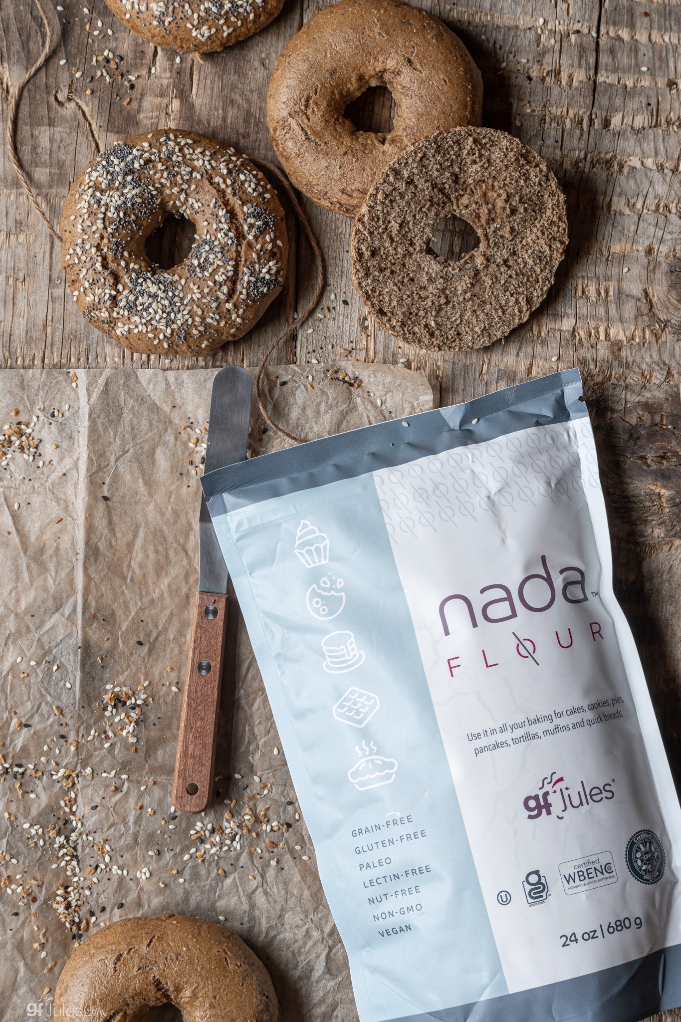 gfJules NADA Flour - Cozy Notes Coffee Co