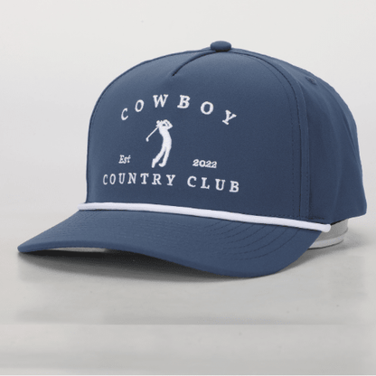 Golfer Roped Hat Navy - Cozy Notes Coffee Co