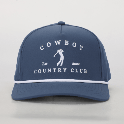 Golfer Roped Hat Navy - Cozy Notes Coffee Co