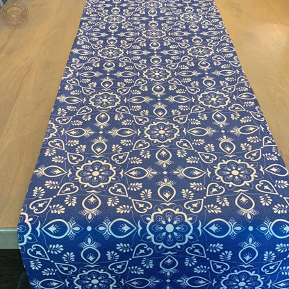 Granada Table Runner Tea + Linen