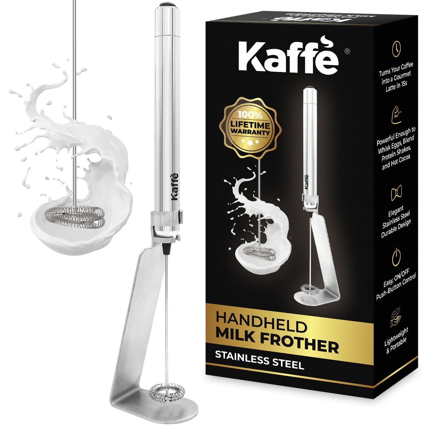 Handheld Milk Frother, KF6020 - Cozy Notes Coffee Co
