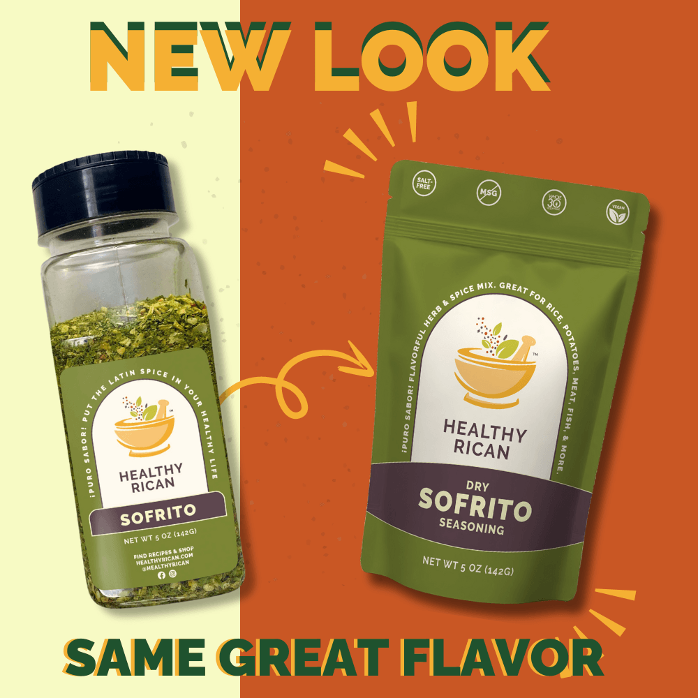 Dry Sofrito Seasoning Resealable Bag