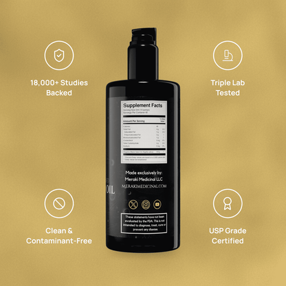 High Potency Cold-Pressed Organic Black Seed Oil with 3% Thymoquinone - Cozy Notes Coffee Co
