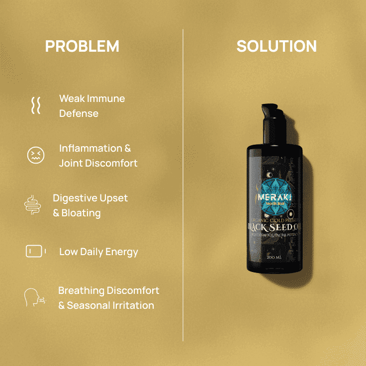 High Potency Cold-Pressed Organic Black Seed Oil with 3% Thymoquinone - Cozy Notes Coffee Co