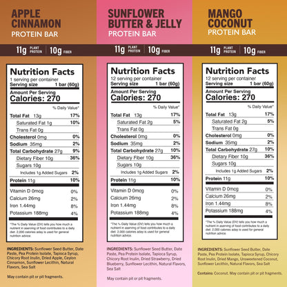 High Protein Bars Variety Pack - Cozy Notes Coffee Co