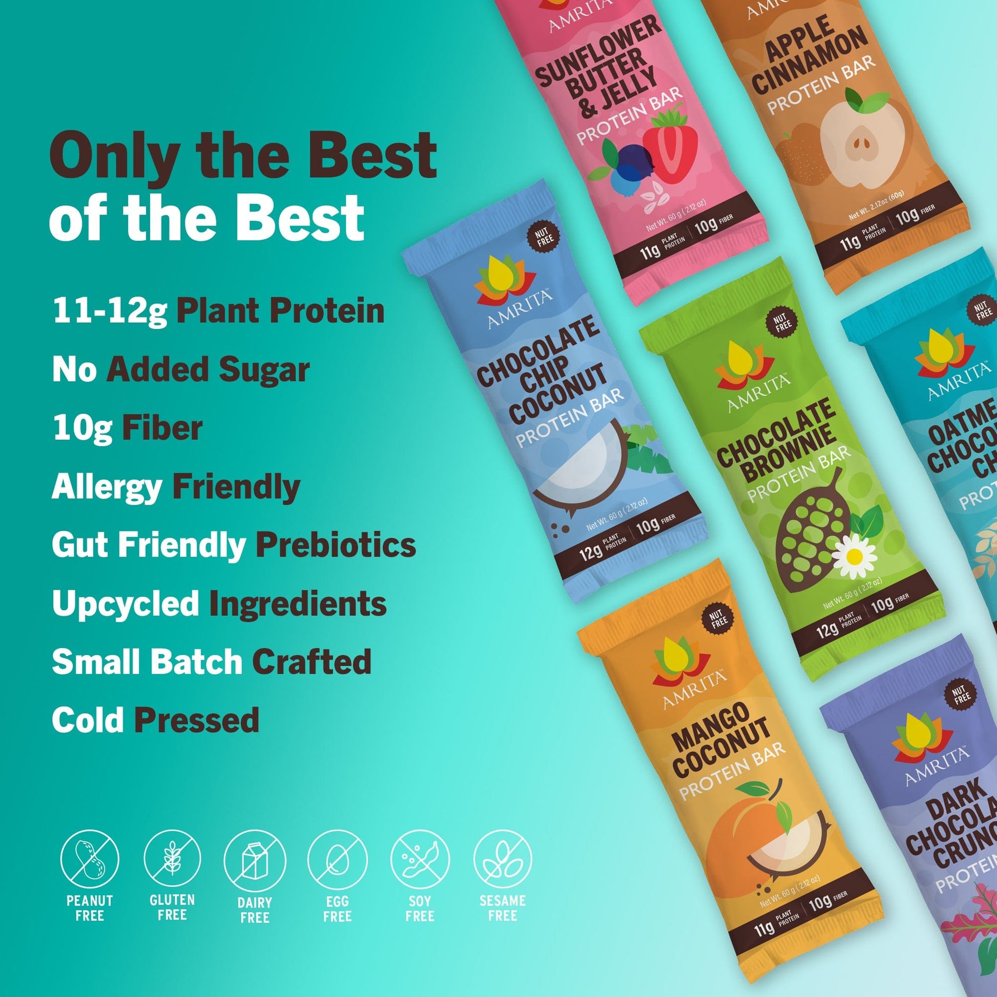 High Protein Bars Variety Pack - Cozy Notes Coffee Co