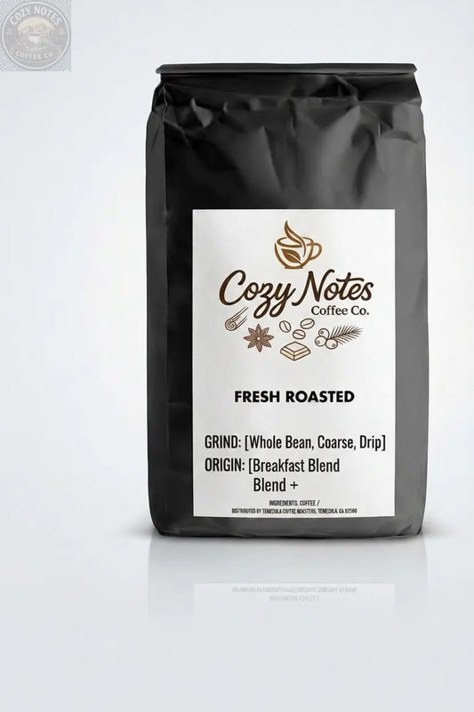 Breakfast Blend + coffee bag