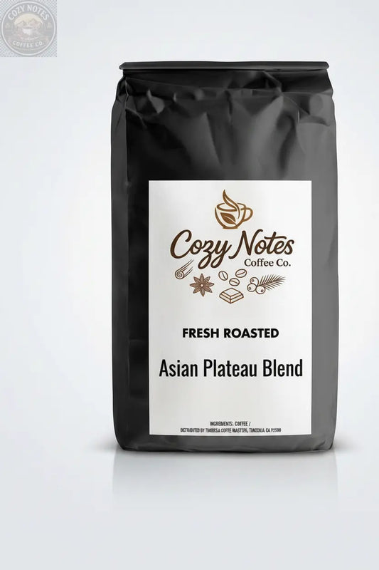 Asian Plateau Blend coffee bag