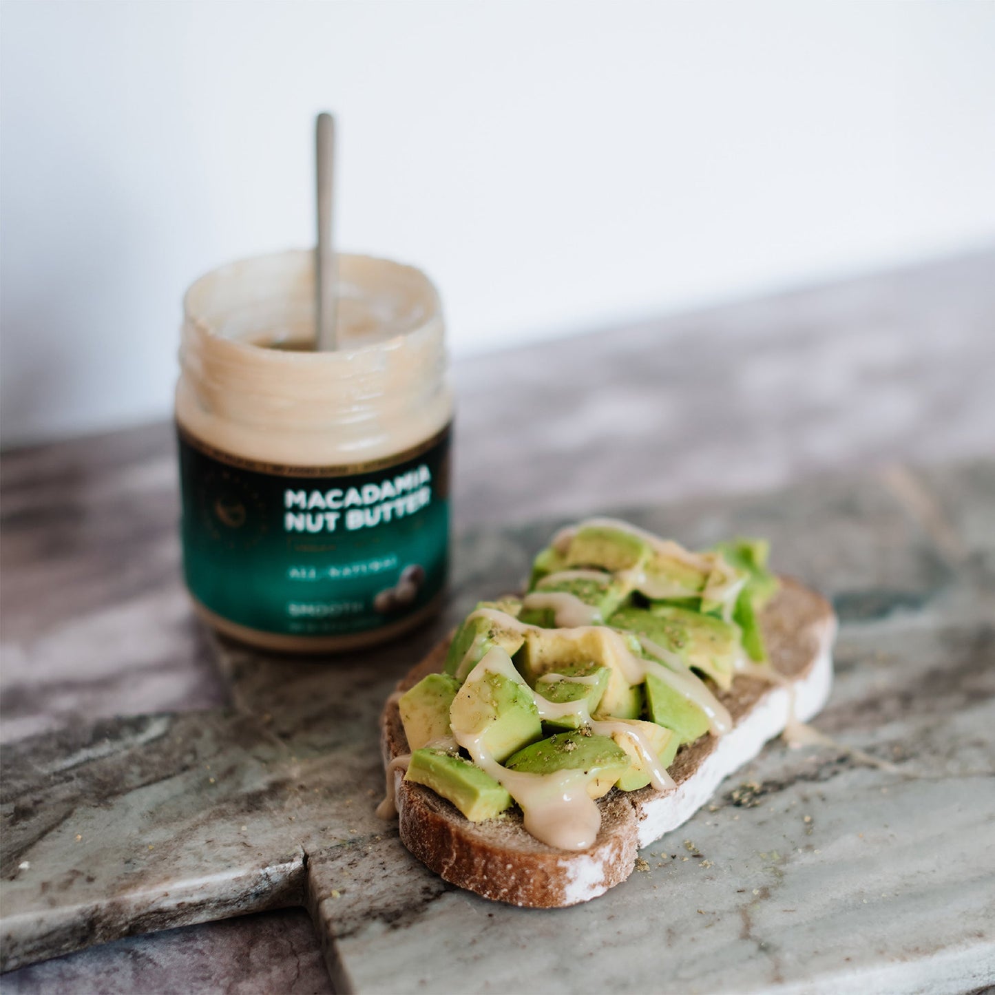 Macadamia Nut Butter All Natural Flavor (1 Flavor, 1 Jar) - Cozy Notes Coffee Co