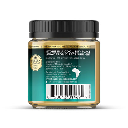 Macadamia Nut Butter All Natural Flavor (1 Flavor, 1 Jar) - Cozy Notes Coffee Co