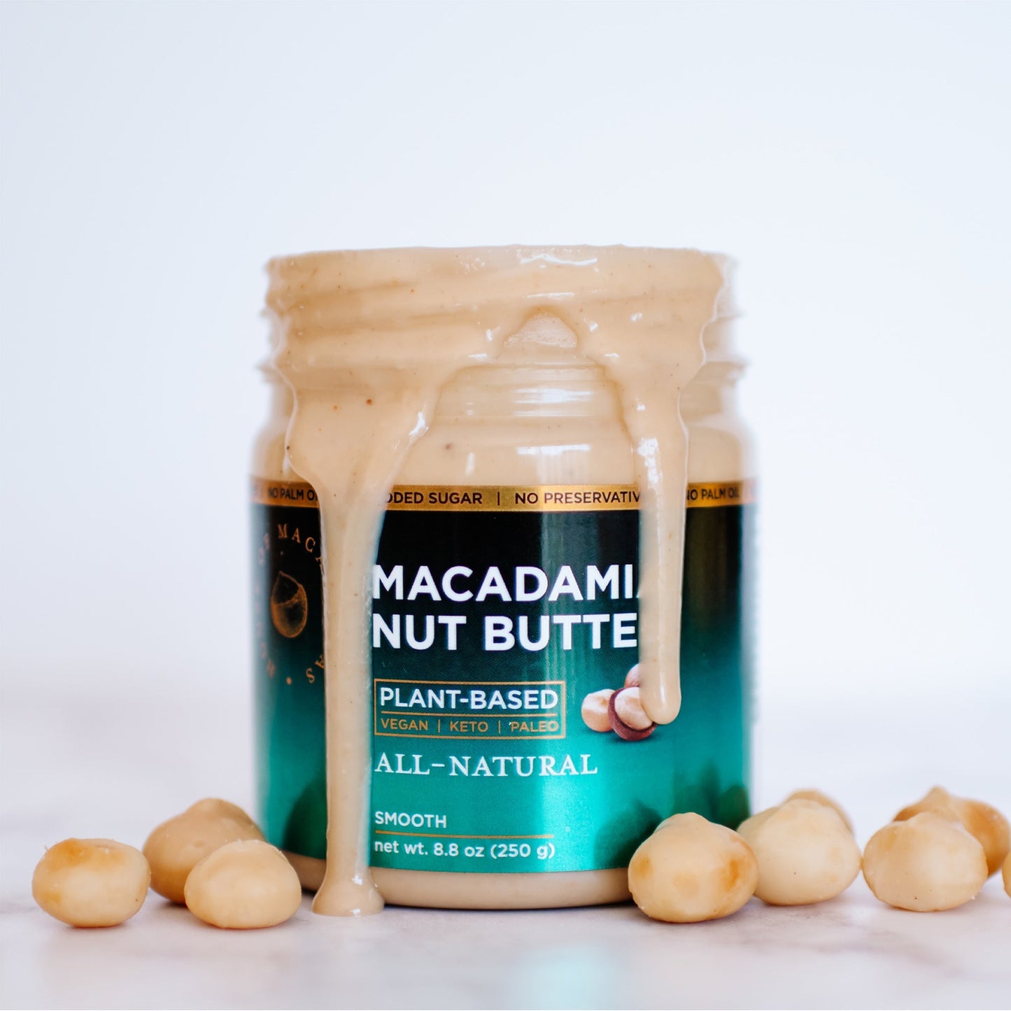 Macadamia Nut Butter All Natural Flavor (1 Flavor, 1 Jar) - Cozy Notes Coffee Co