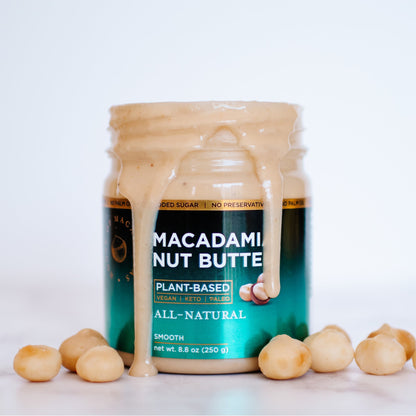Macadamia Nut Butter All Natural Flavor (1 Flavor, 1 Jar) - Cozy Notes Coffee Co