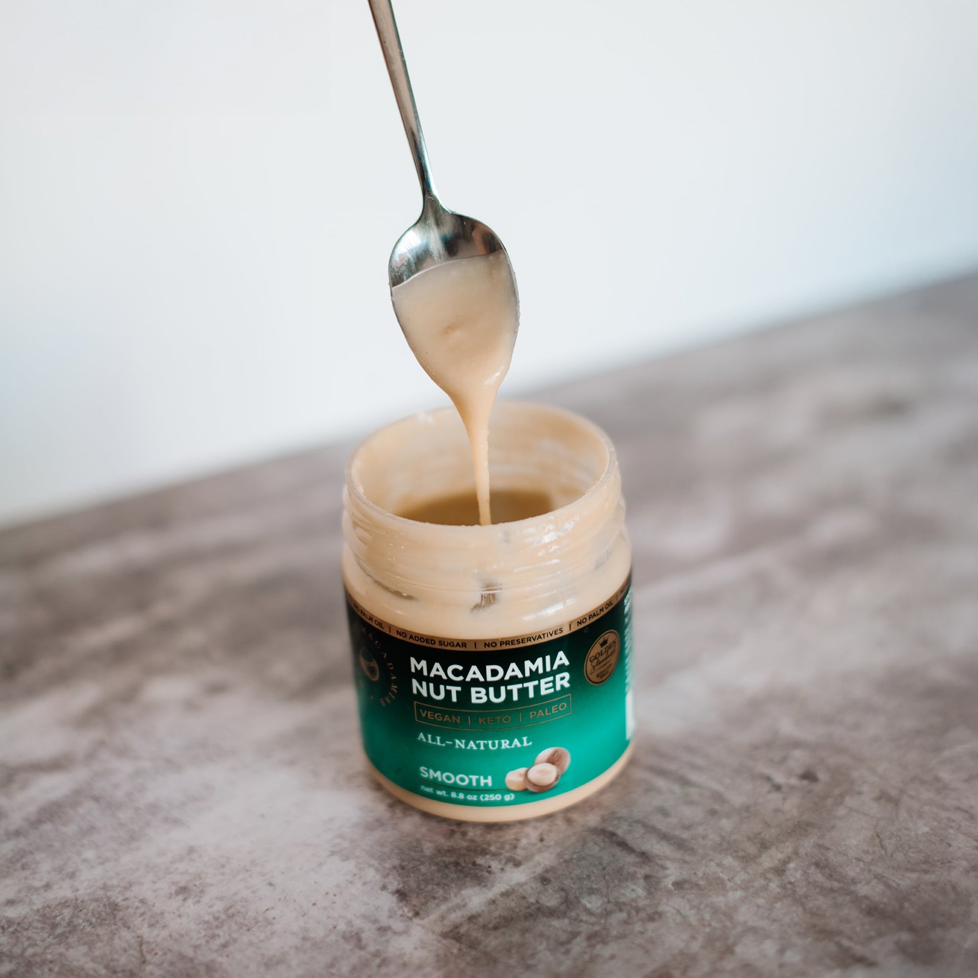 Macadamia Nut Butter All Natural Flavor (1 Flavor, 1 Jar) - Cozy Notes Coffee Co
