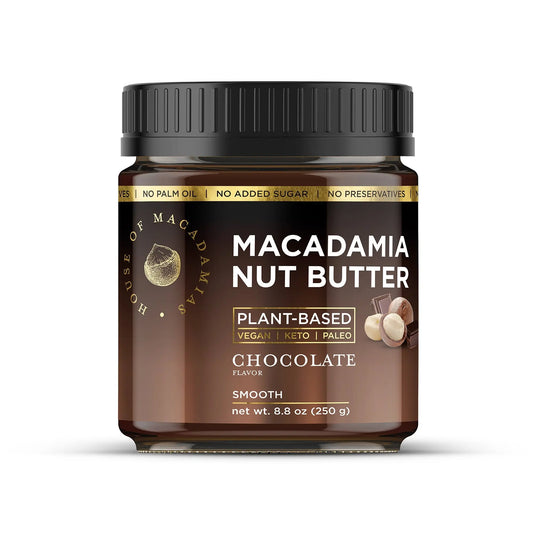 Macadamia Nut Butter Chocolate Flavor (1 Flavor, 1 Jar) House of Macadamias