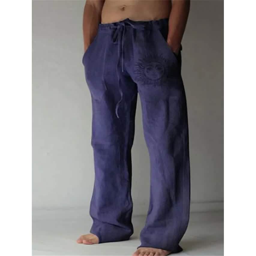 Men's Fashion Streetwear Straight Pants - Cozy Notes Coffee Co