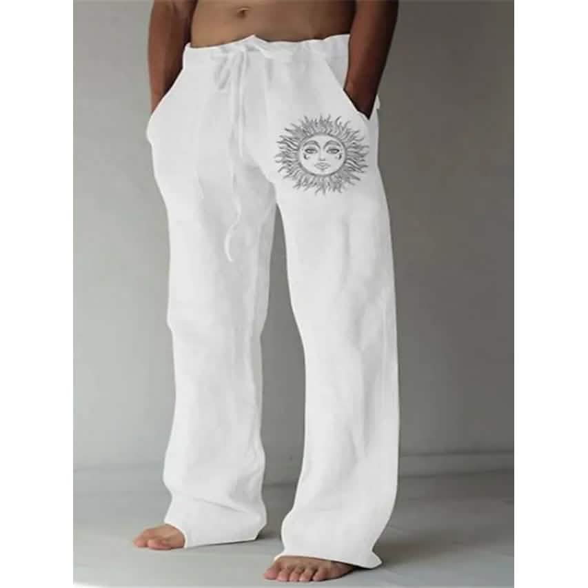 Men's Fashion Streetwear Straight Pants - Cozy Notes Coffee Co