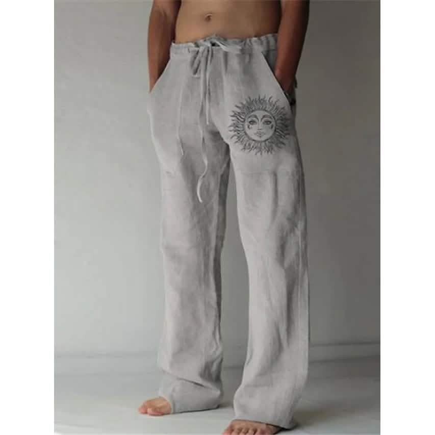 Men's Fashion Streetwear Straight Pants - Cozy Notes Coffee Co
