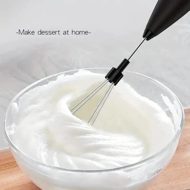 Milk Frother, Handheld Electric Mixer - Cozy Notes Coffee Co