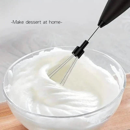 Milk Frother, Handheld Electric Mixer - Cozy Notes Coffee Co