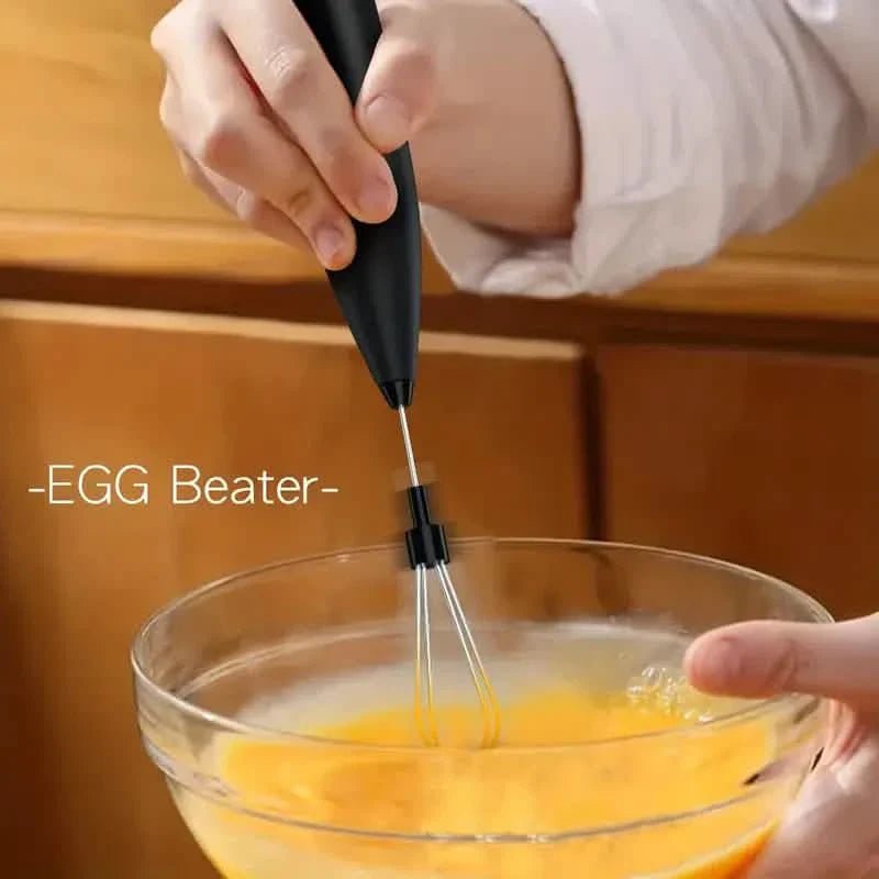Milk Frother, Handheld Electric Mixer - Cozy Notes Coffee Co