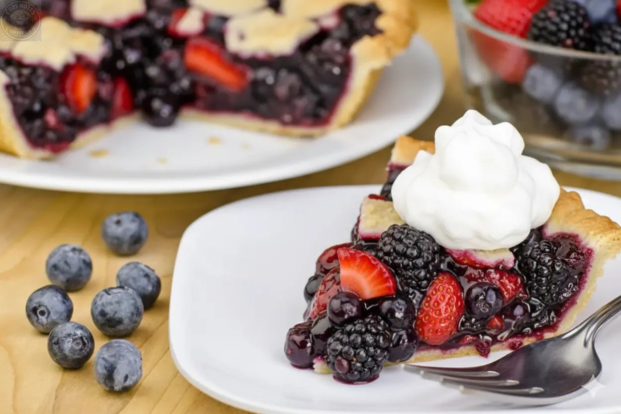 Andy Anand Sugar-Free Mixed Berry Pie, 2.6 lb – Strawberries, Blueberries & Blackberries, Keto & Diabetic-Friendly, Birthday Gift Box Andyanand