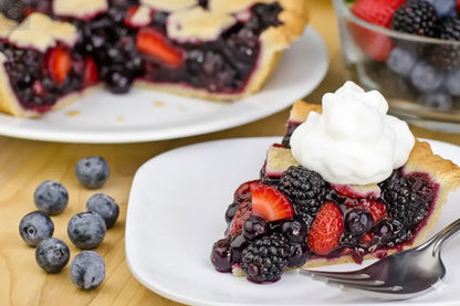Andy Anand Sugar-Free Mixed Berry Pie, 2.6 lb – Strawberries, Blueberries & Blackberries, Keto & Diabetic-Friendly, Birthday Gift Box Andyanand