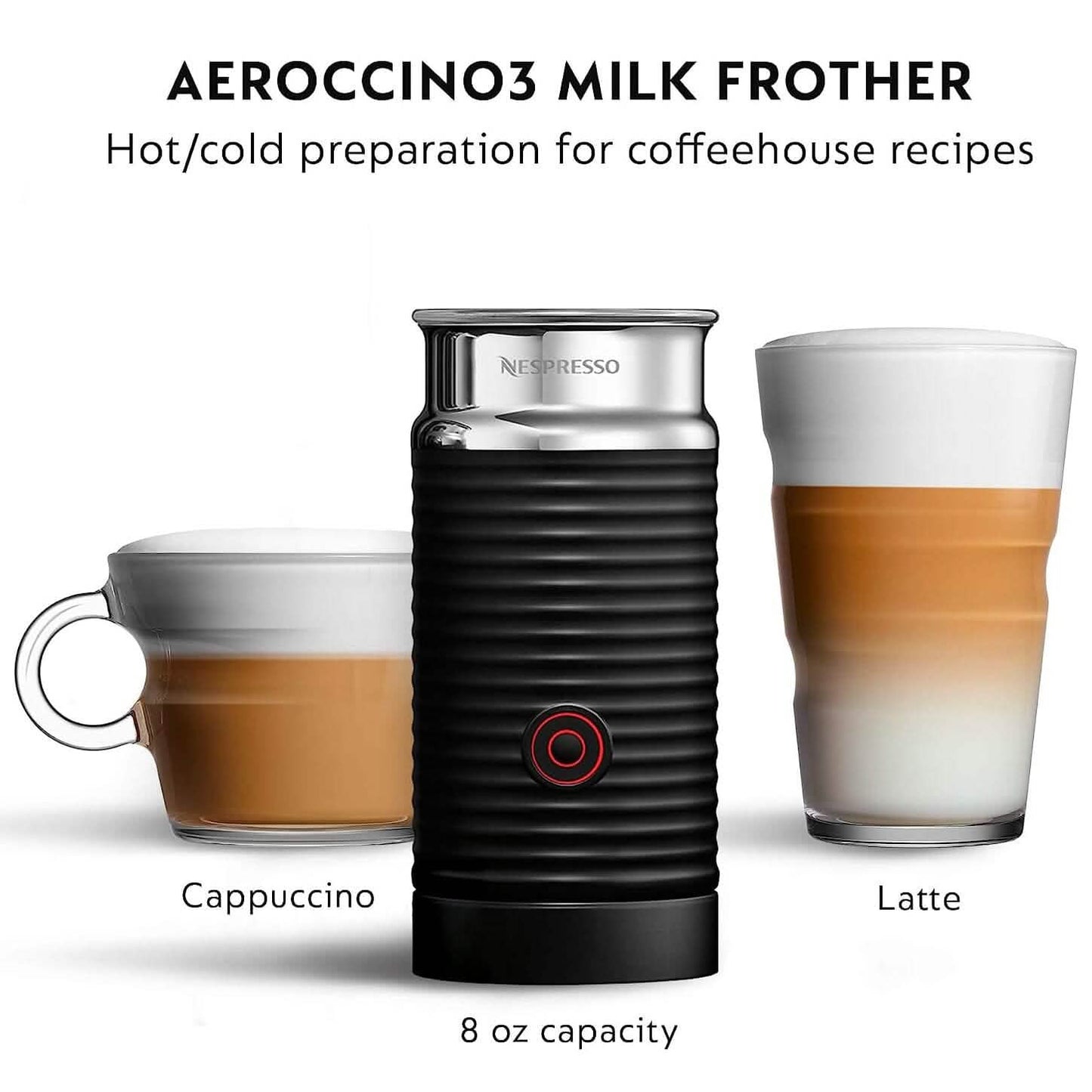 Nespresso VertuoPlus Deluxe Coffee and Espresso Machine (Refurbished) - Cozy Notes Coffee Co