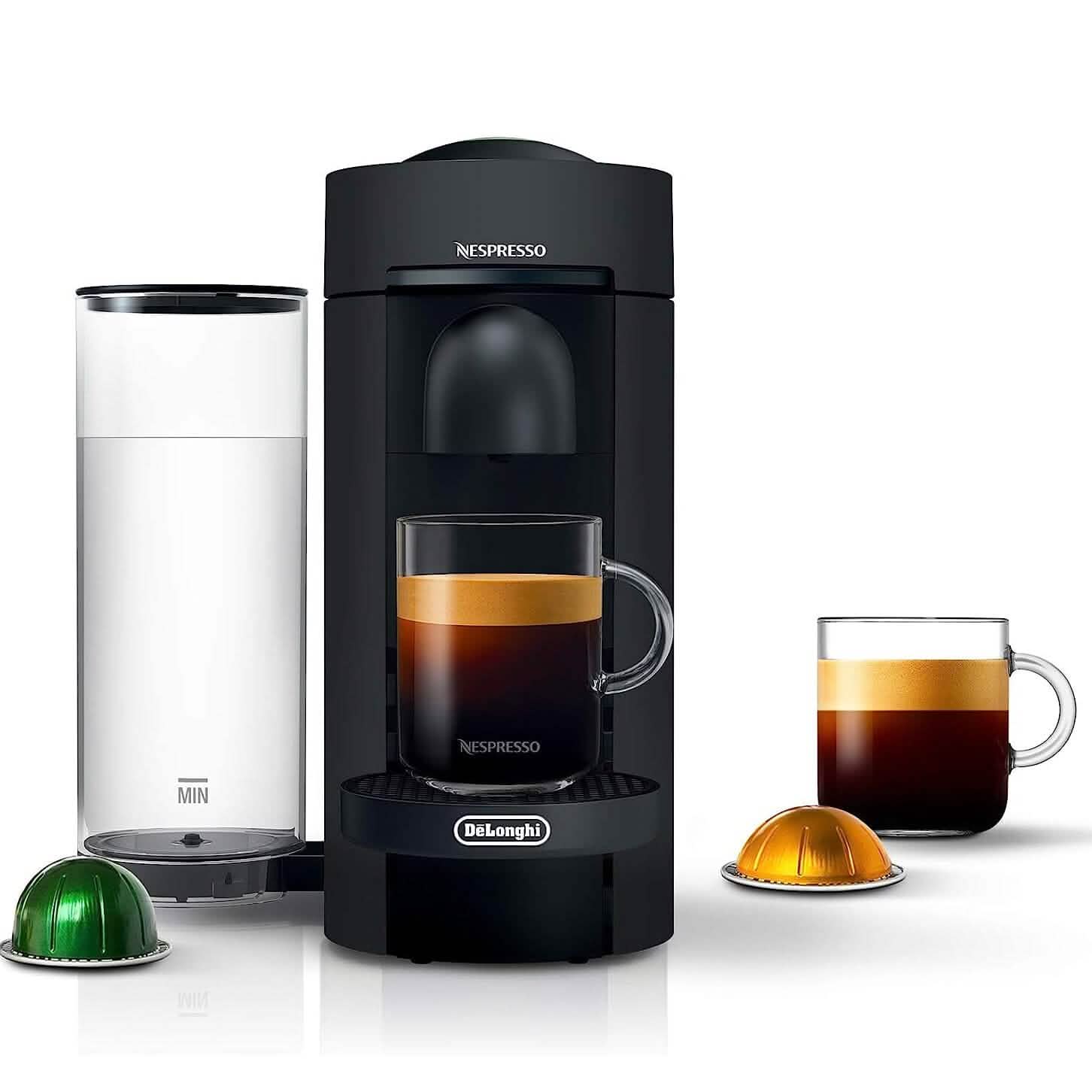 Nespresso VertuoPlus Deluxe Coffee and Espresso Machine (Refurbished) - Cozy Notes Coffee Co