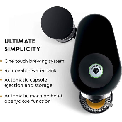 Nespresso VertuoPlus Deluxe Coffee and Espresso Machine (Refurbished) - Cozy Notes Coffee Co