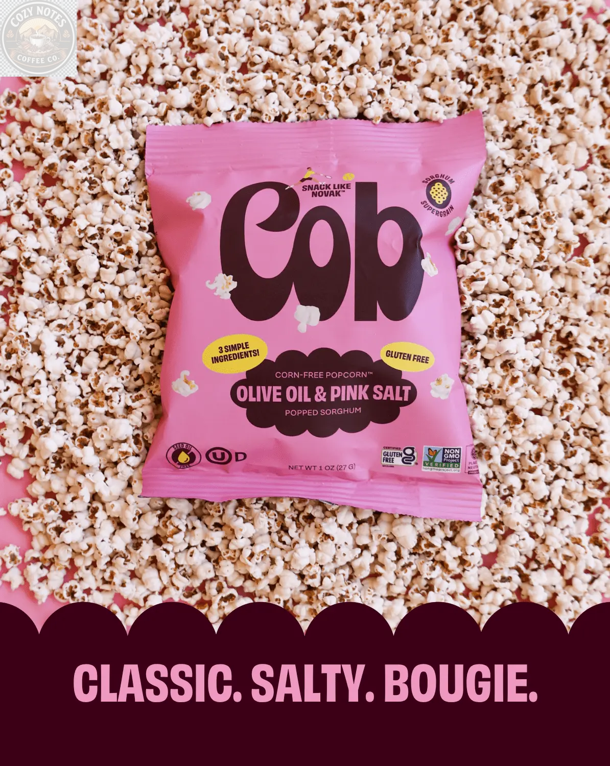 Olive Oil Pink Salt Cob
