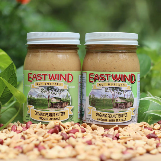 Organic Valencia Peanut Butter- 2 Ingredients or less East Wind Crafts
