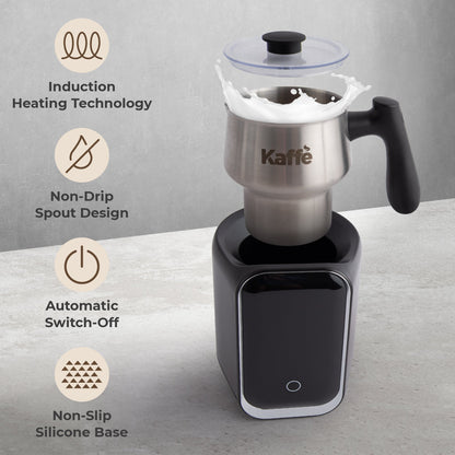 Pour-in Premium Milk Frother w/ Digital Screen, KF6075 - Cozy Notes Coffee Co