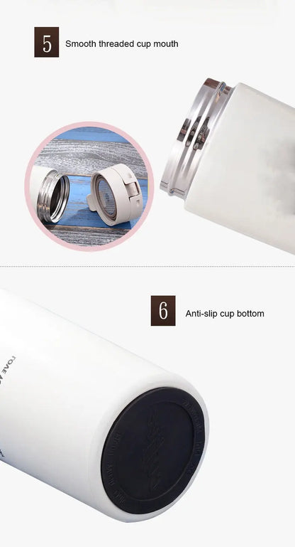 SLIM STRAIGHT COFFEE FLASK Brown Shots Coffee