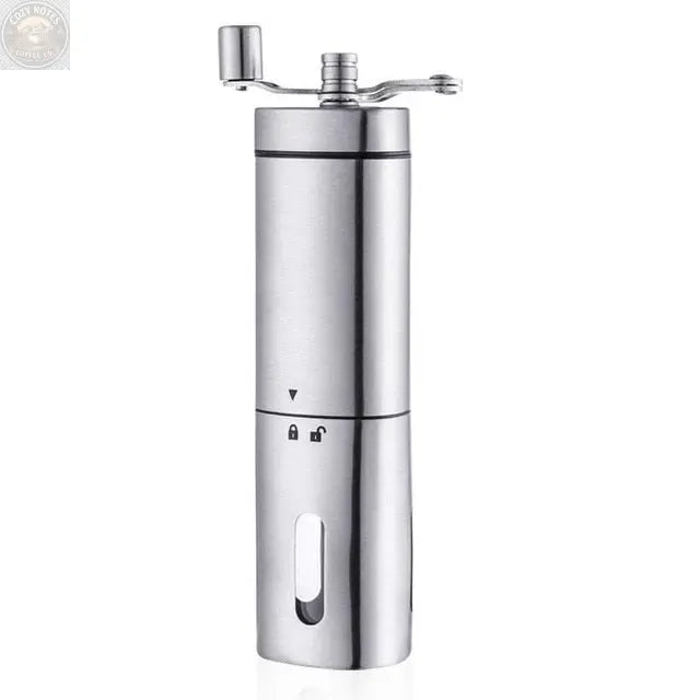 MINI MANUAL COFFEE GRINDER Brown Shots Coffee