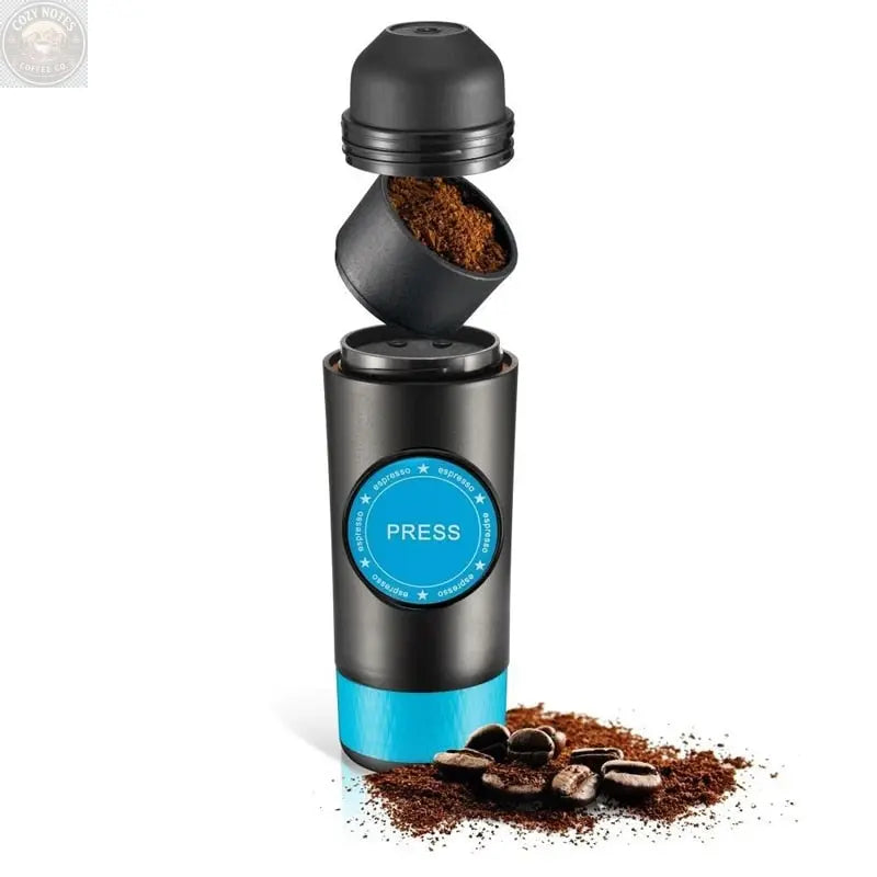 PORTABLE ESPRESSO MAKER Brown Shots Coffee