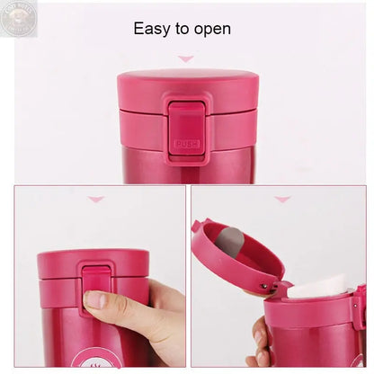 SLIM STRAIGHT COFFEE FLASK Brown Shots Coffee